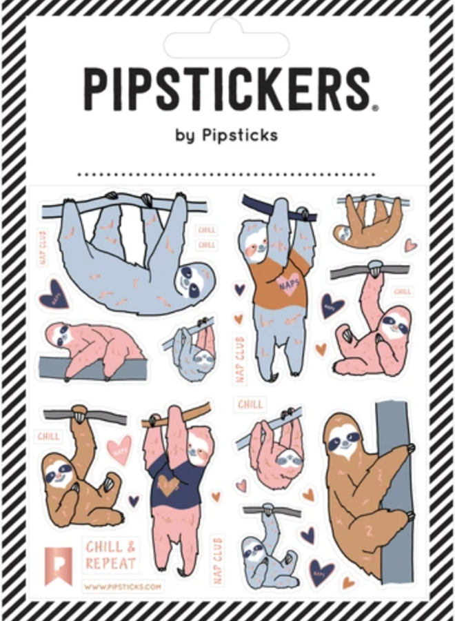 Sleepy Sloths Sticker