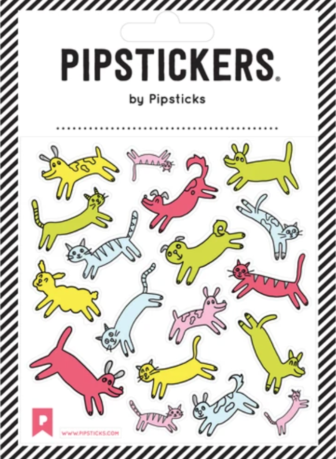 Raining Cats & Dogs Sticker