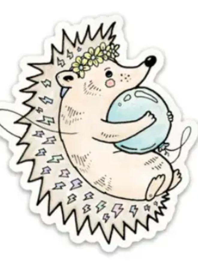 Hedgehog Unlikely Friends Sticker