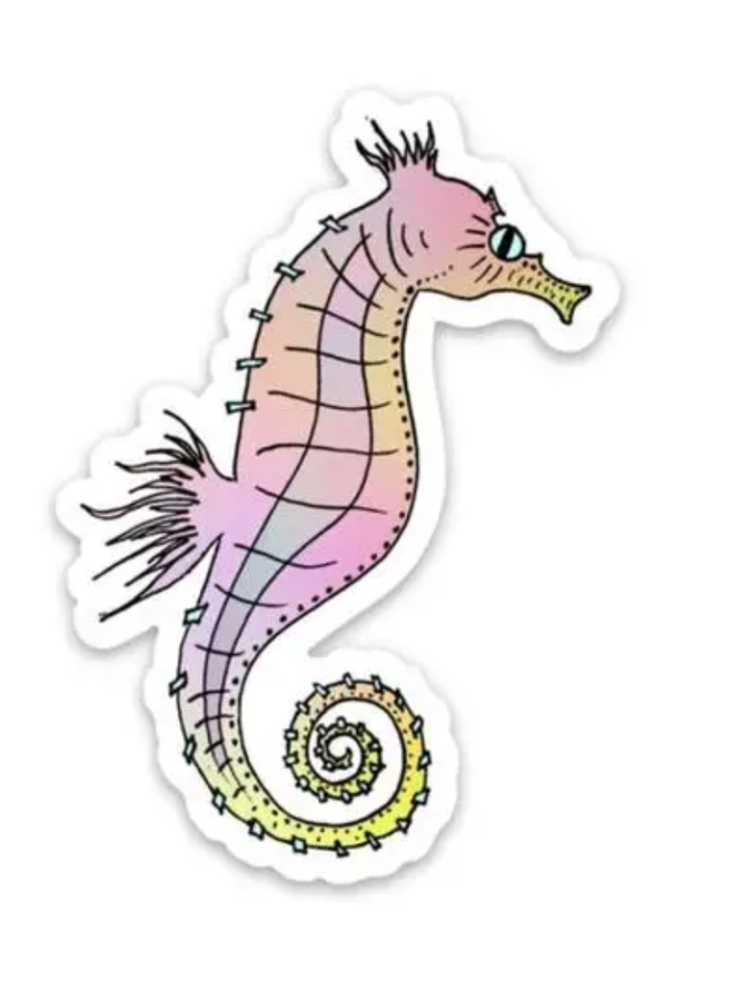 Sea Horse Sticker