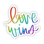 Love Wins Sticker