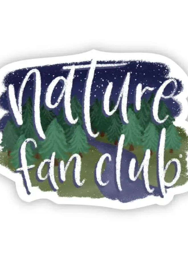 Nature Fan Club Sticker