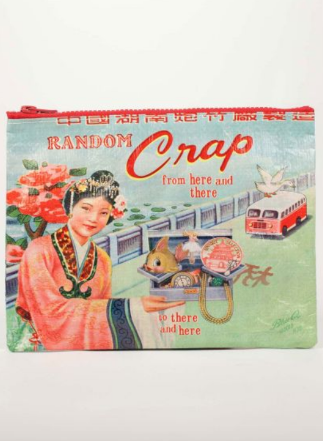 Random Crap Zipper Pouch