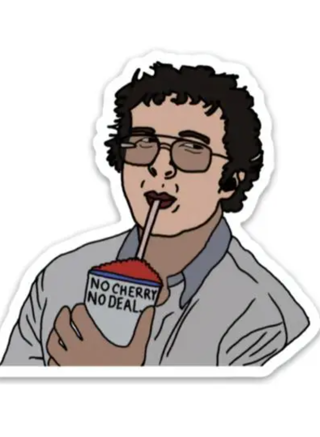 No Cherry No Deal Alexei Sticker
