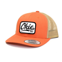 Okie Logo Trucker Hat Orange/Khaki