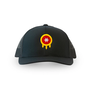 Tulsa Shield Snapback Hat - Black