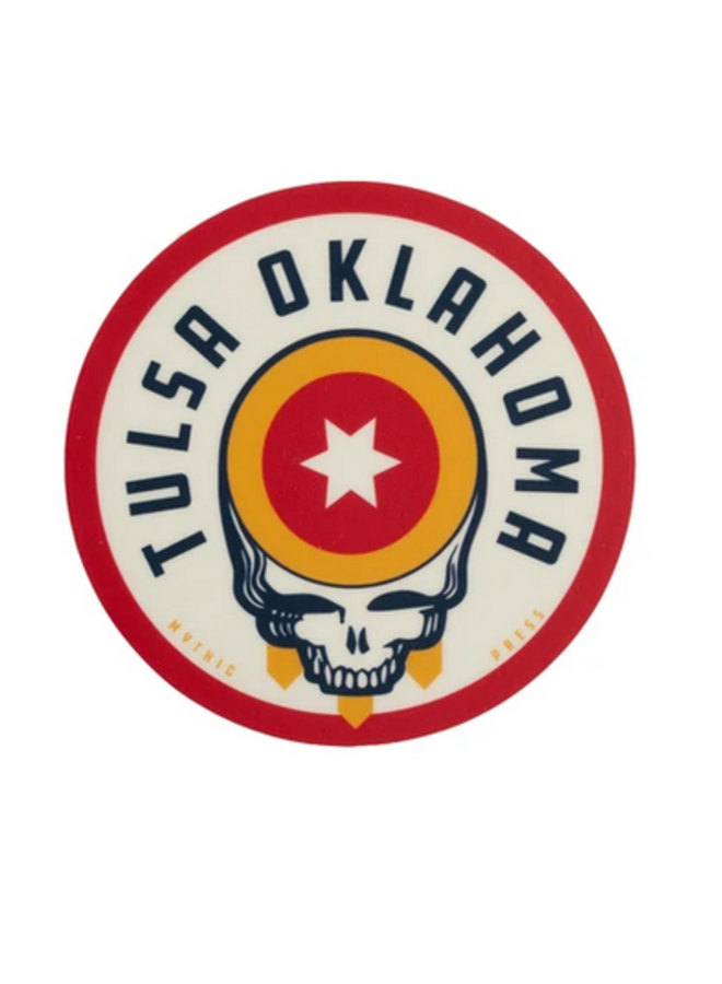 Grateful For Tulsa Sticker