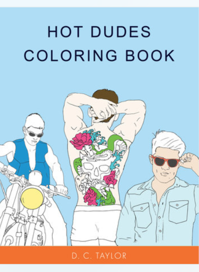 Hot Dudes Coloring Book