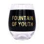 Fountain Of Youth Wine Glass