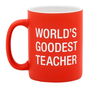 World's Goodest Teacher Mug