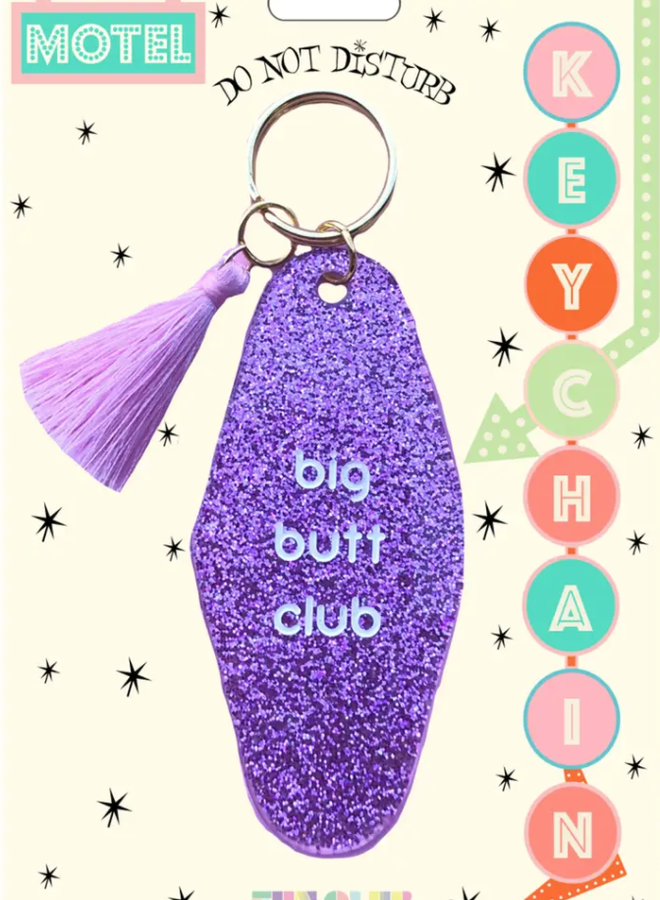 Big Butt Club Keychain