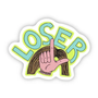 Loser L On Forehead Sticker