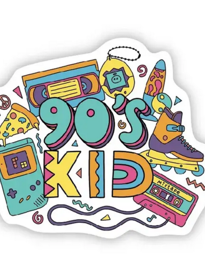 90s Kid Sticker