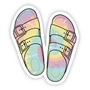 Tie Dye Sandals Sticker