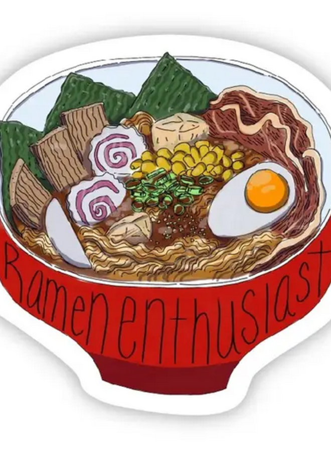 Ramen Enthusiast Sticker