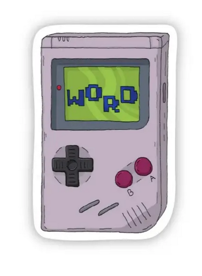 Word 90s Sticker