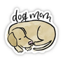 Dog Mom - Yellow Lab Sticker