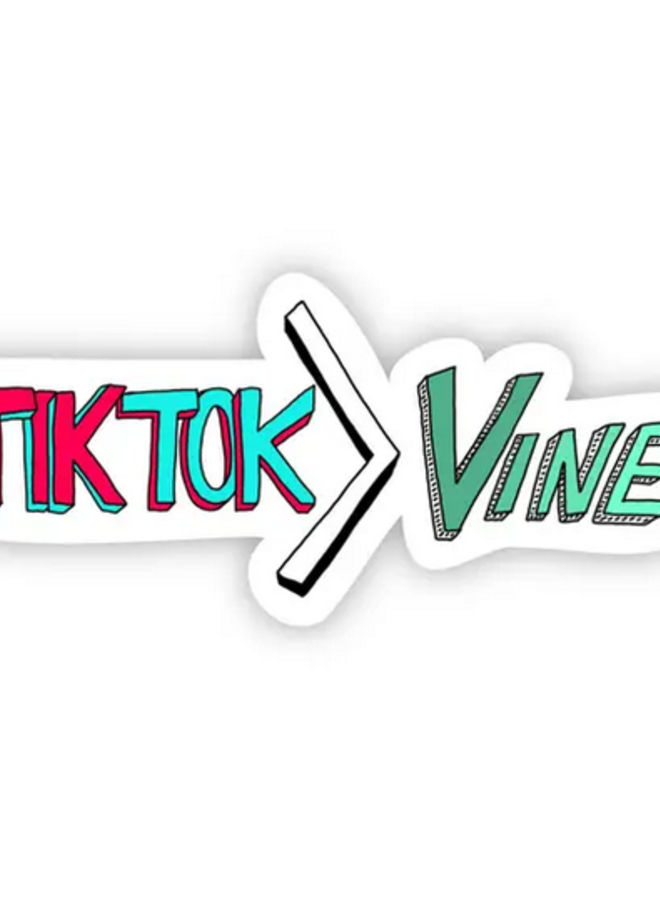 TikTok > Vine Sticker