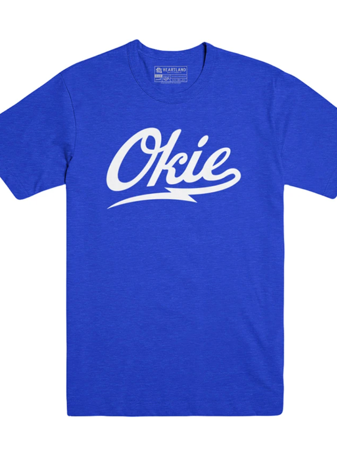 Okie Heather True Royal Tshirt
