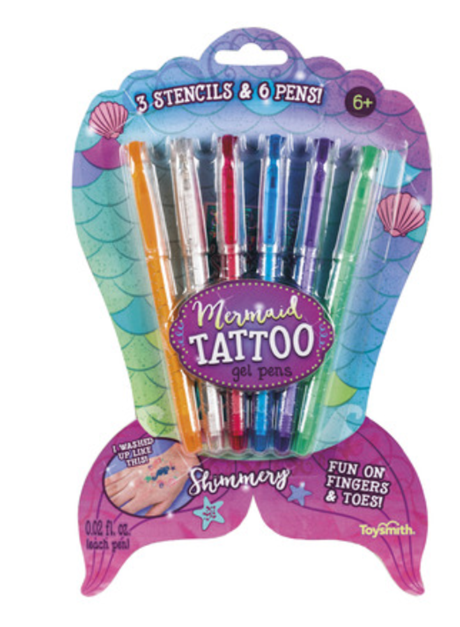 Mermaid Tattoo Gel Pens