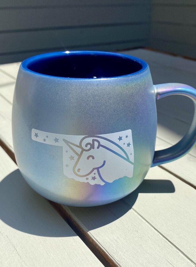 Oklahoma Unicorn Mug