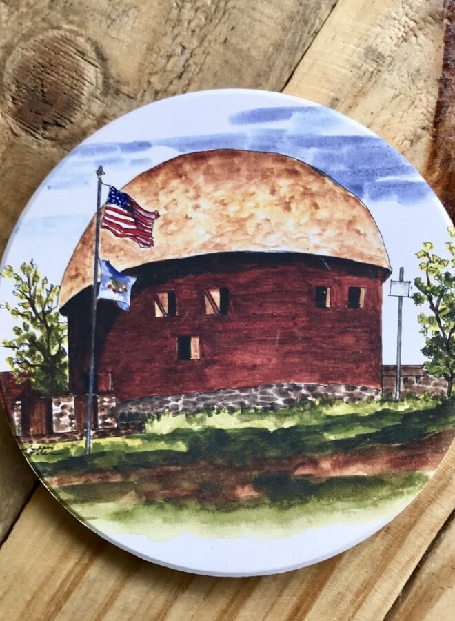 Round Barn Coaster