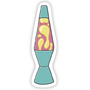 Lava Lamp Sticker