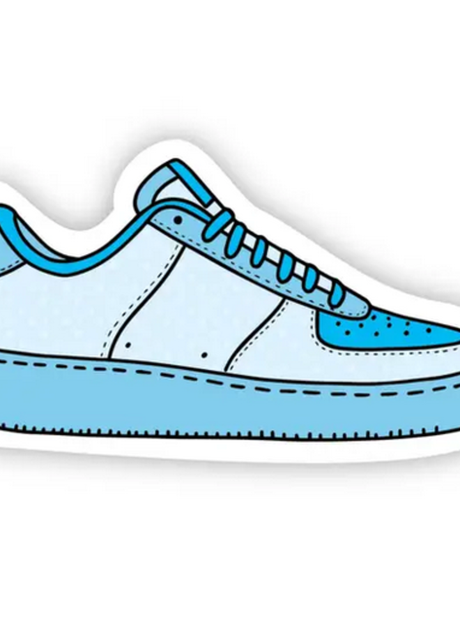 Sneaker Blue Aesthetic Sticker