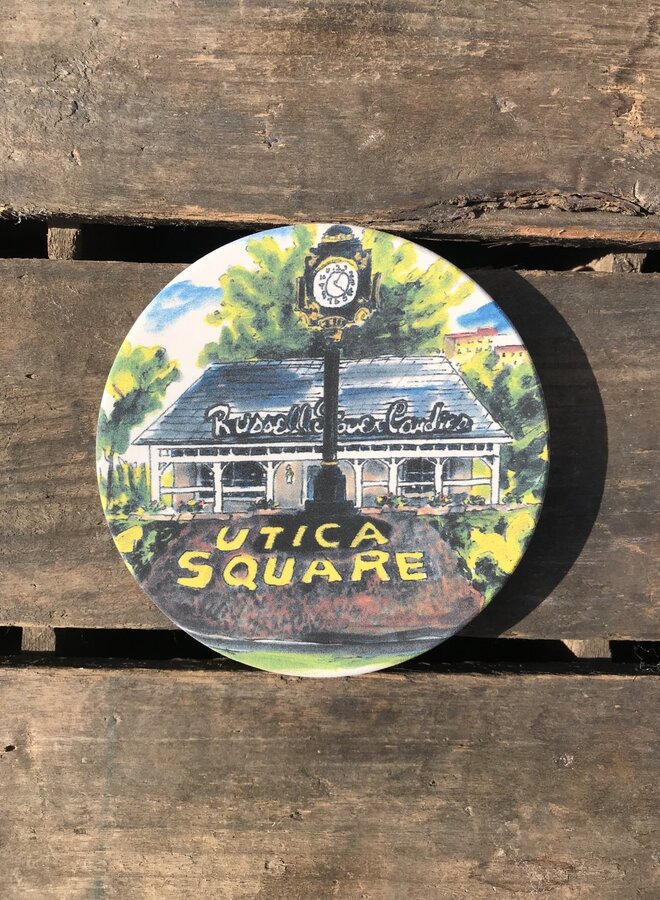Russell Stover Utica Square Coaster