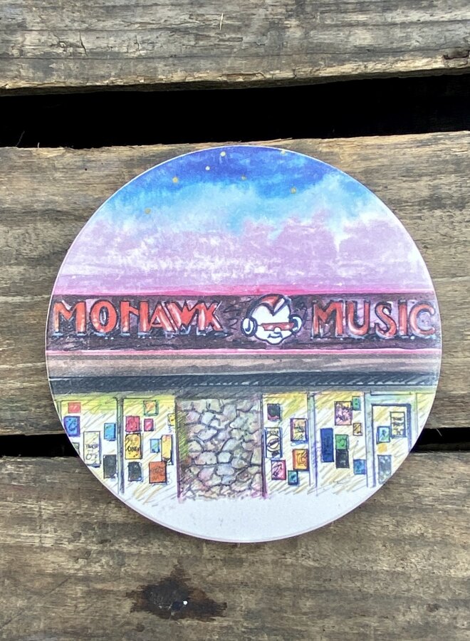 Mohawk Music Coaster
