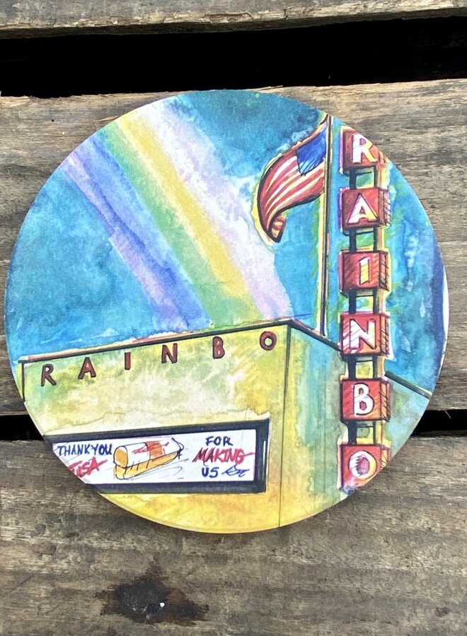 Rainbo Bread Coaster