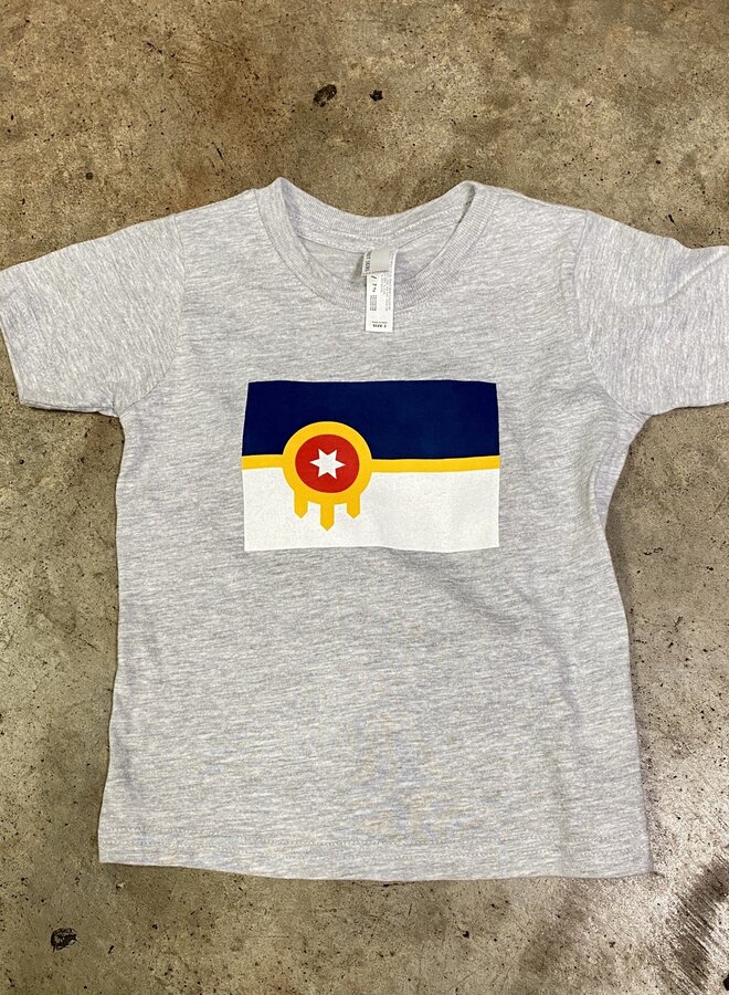 Tulsa Flag Toddler Tshirt