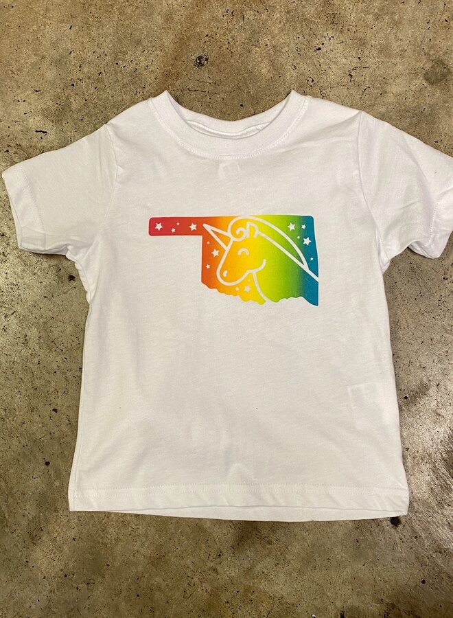 Toddler Rainbow Unicorn Tshirt