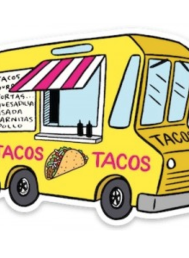 Taco Food Truck Sticker