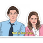 Jim And Pam Sticker