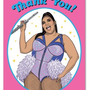 Lizzo Thank You Card
