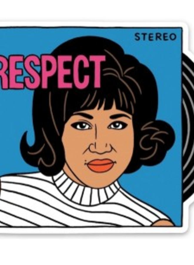 Aretha Respect Sticker