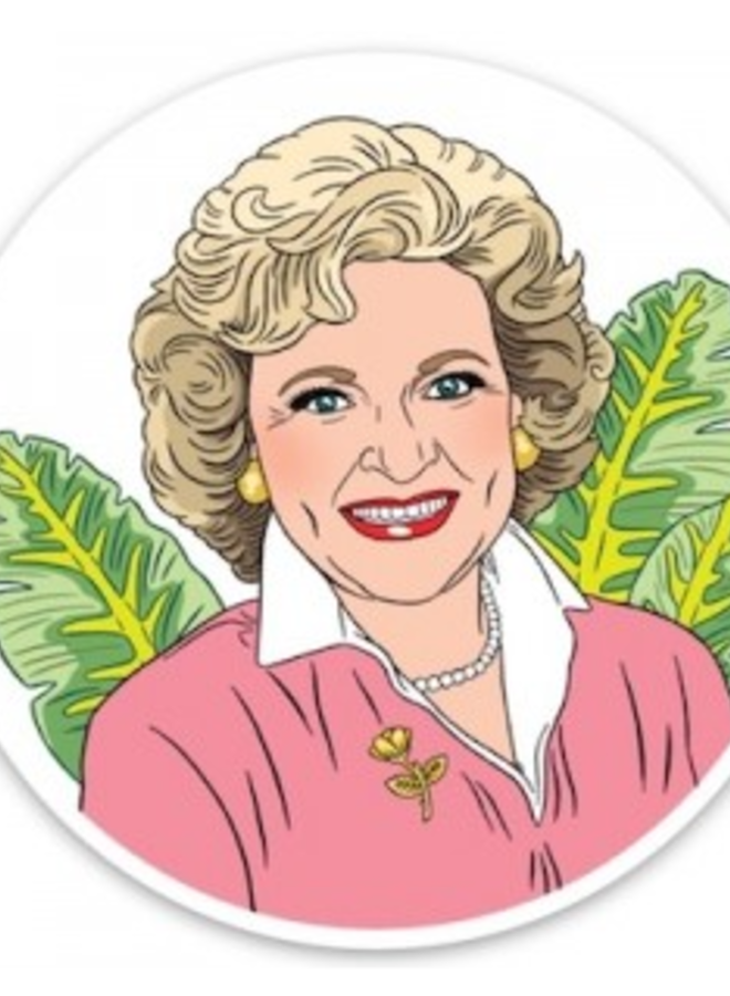 Betty White Sticker