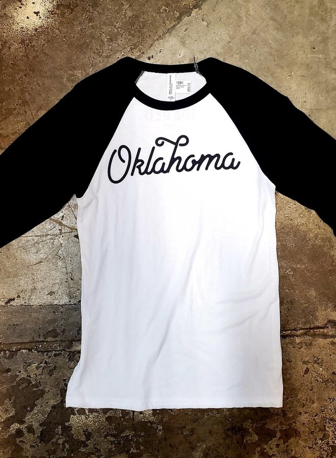 Oklahoma Script Raglan