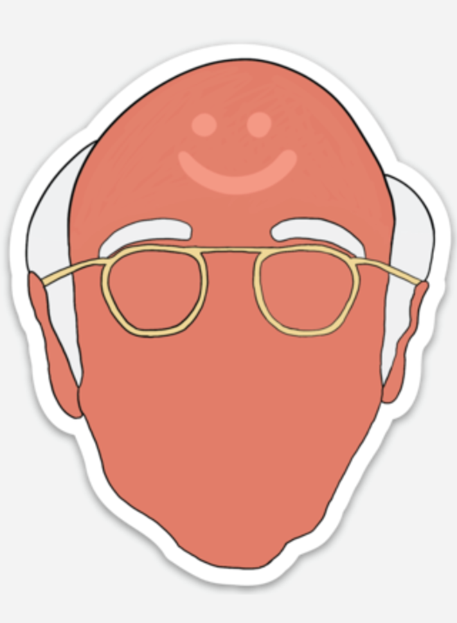 Larry Sunburn Sticker