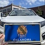 Olahoma Flag License Plate