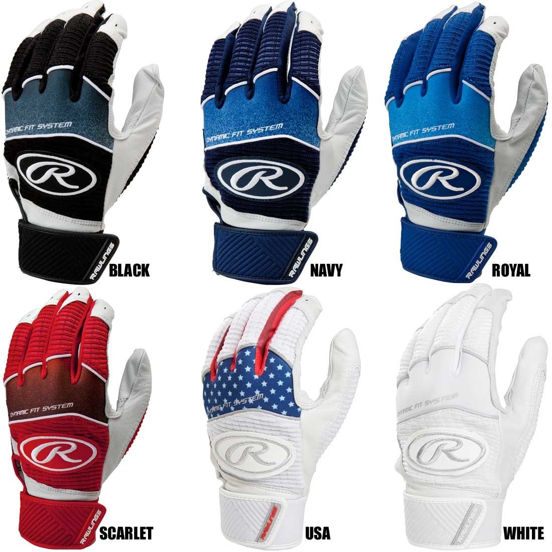 rawlings workhorse batting gloves youth