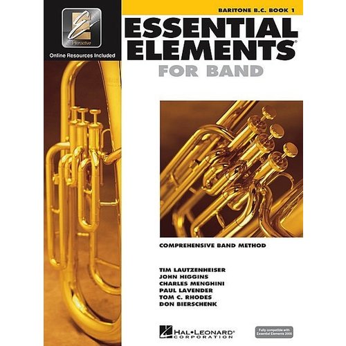 Essential Elements for Band - Baritone B.C. Book 1 w/EEi
