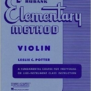 Hal Leonard Rubank Elementary Method - Violin