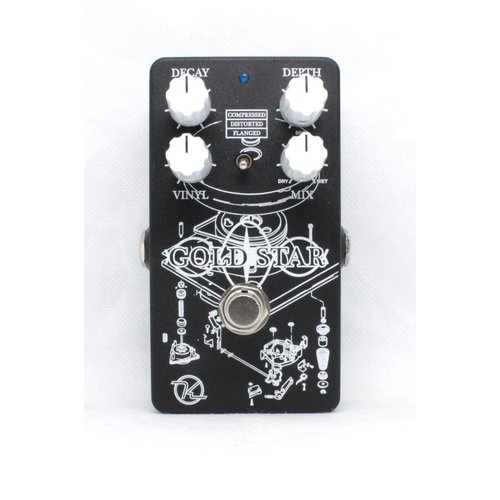 Keeley Keeley Gold Star Reverb / Gold Star Vinyl Reverb. Compressed, distorted and flanged reverb Keeley Keeley Gold Star Reverb / Gold Star Vinyl Reverb. Compressed, distorted and flanged reverb