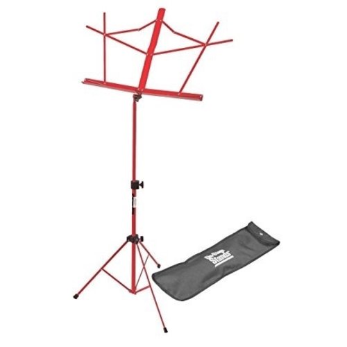 On-Stage On-Stage Sheet Music Stand w/ Carrying Bag — Red On-Stage On-Stage Sheet Music Stand w/ Carrying Bag — Red