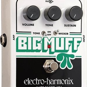 Electro-Harmonix Electro-Harmonix Big Muff Pi w/Tone Wicker - Battery included, 9.6DC-200 PSU optional