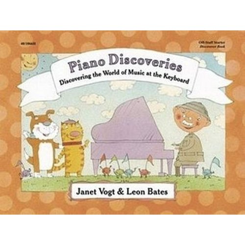 Heritage Music Press Piano Discoveries Off-Staff Starter Book Heritage Music Press Piano Discoveries Off-Staff Starter Book