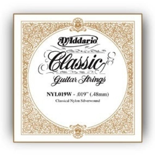 D'Addario D'Addario Single Silver Wound .050