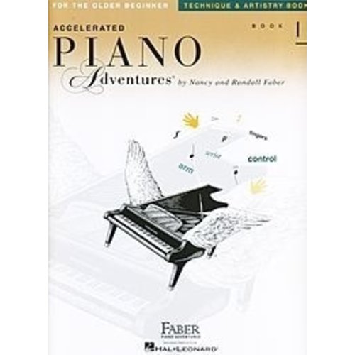 Faber Accelerated Piano Adventures for the Older Beginner Book 1 - Technique & Artistry